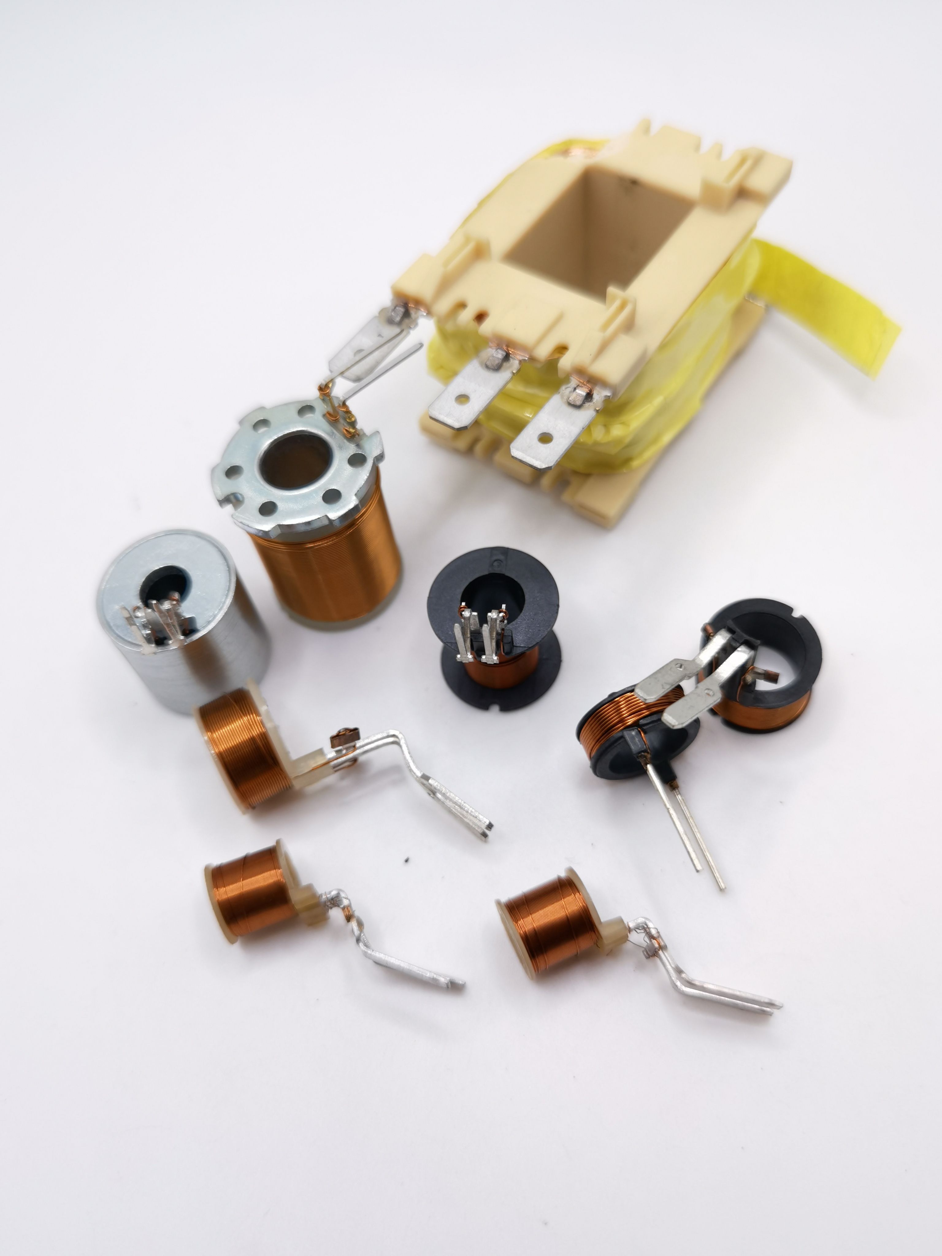 电子线圈漆包线焊接工艺样品