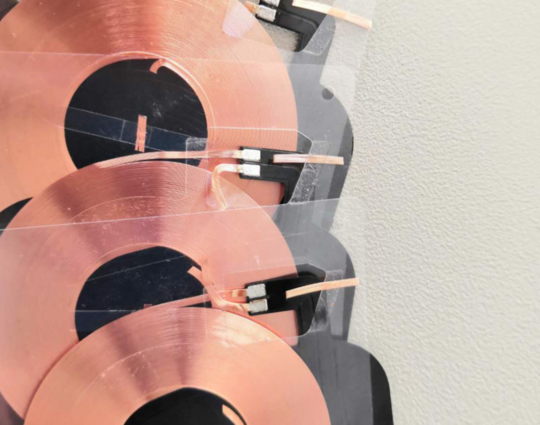 手机无线充电线圈焊接工艺样品