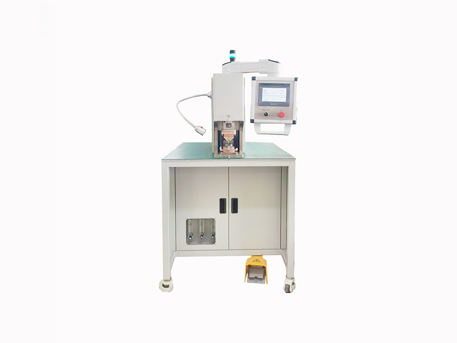 铜线压方整形焊接机-汽车线束压方形焊接