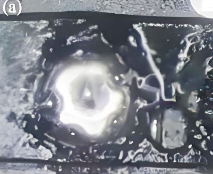 激光锡膏焊接样品