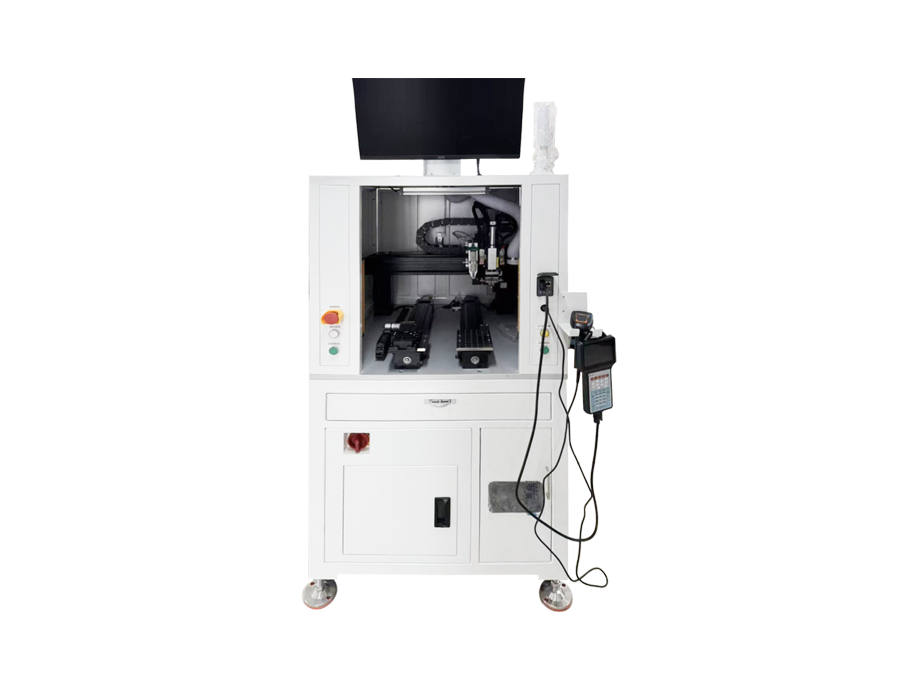 FPC视觉点助焊剂带扫码热压焊接机