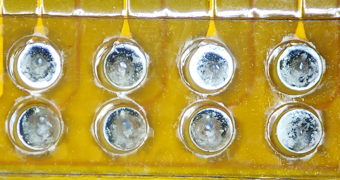 灯丝焊接|灯珠焊接|led焊接样品